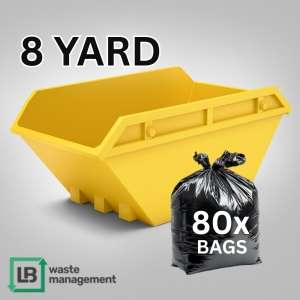 LB Waste Skip Hire 8yd Skip Somerse